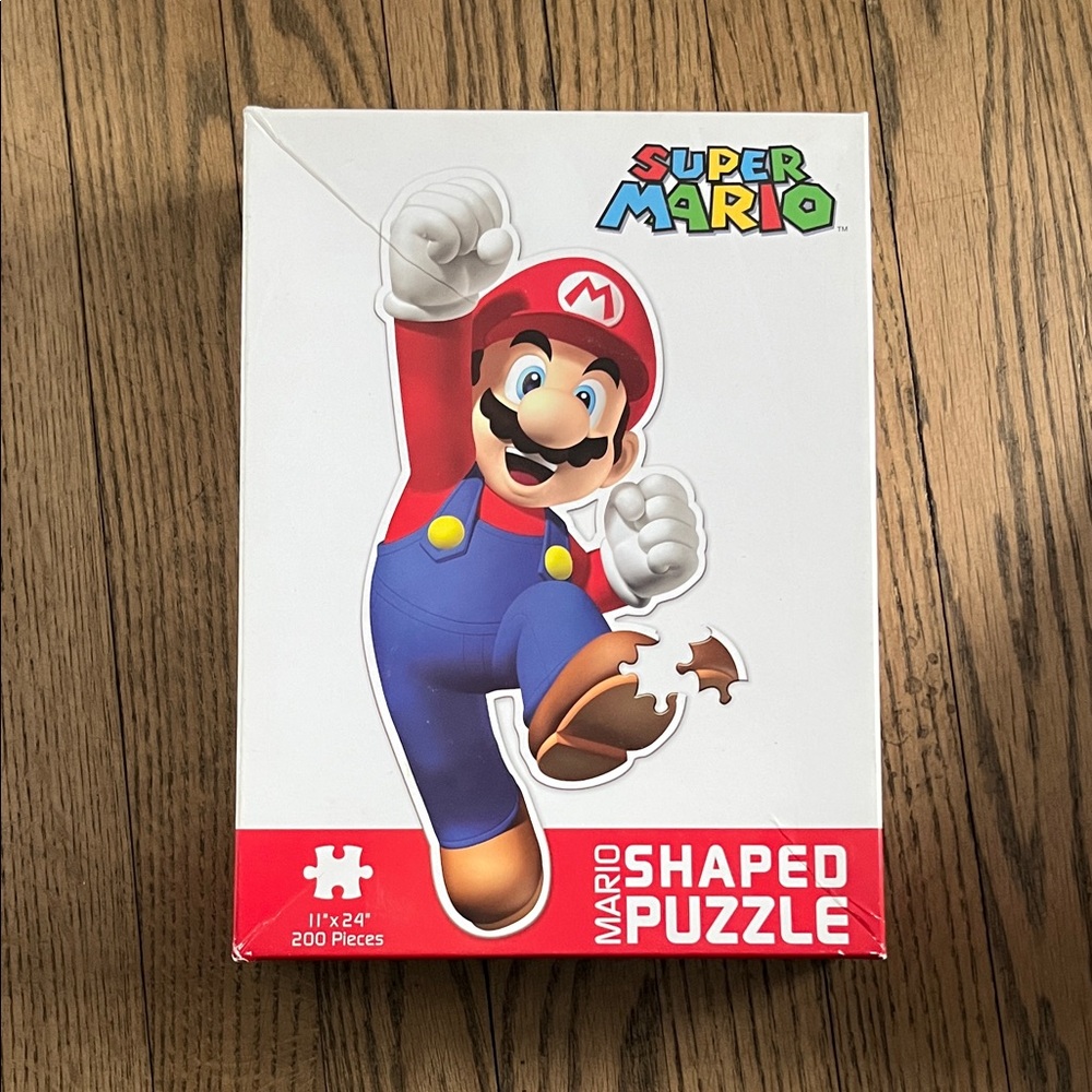 Super Mario Shaped Puzzle